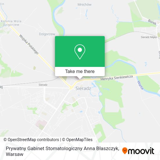 Prywatny Gabinet Stomatologiczny Anna Błaszczyk map