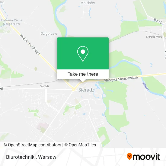 Карта Biurotechniki