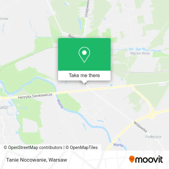 Карта Tanie Nocowanie