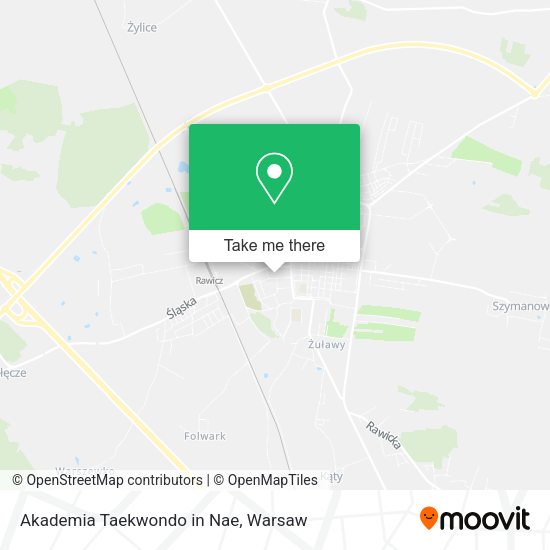 Akademia Taekwondo in Nae map