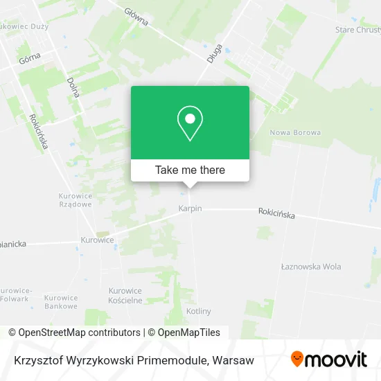 Карта Krzysztof Wyrzykowski Primemodule