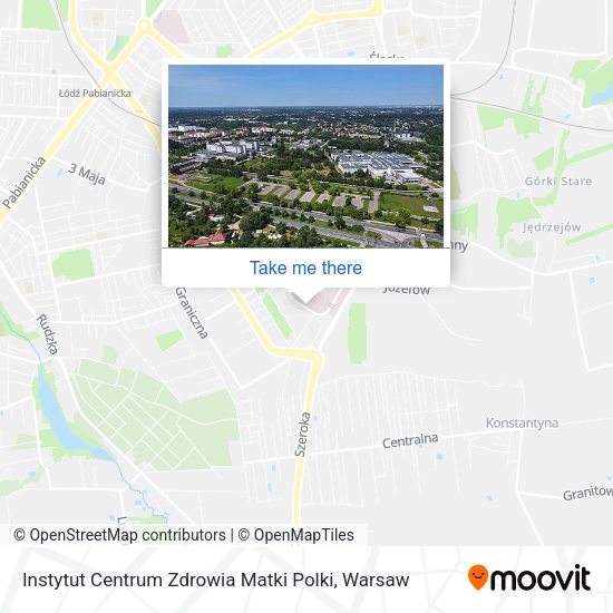 Instytut Centrum Zdrowia Matki Polki map