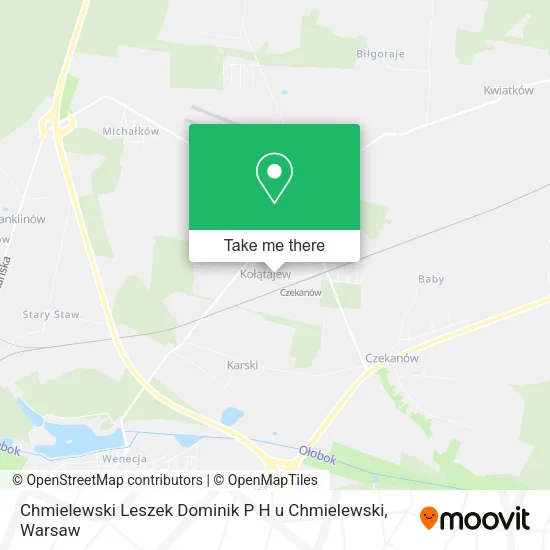 Карта Chmielewski Leszek Dominik P H u Chmielewski