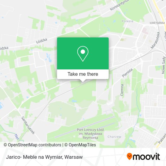 Jarico- Meble na Wymiar map