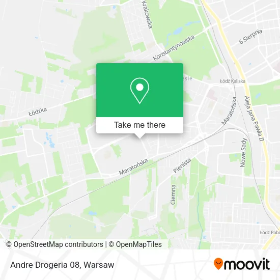 Карта Andre Drogeria 08