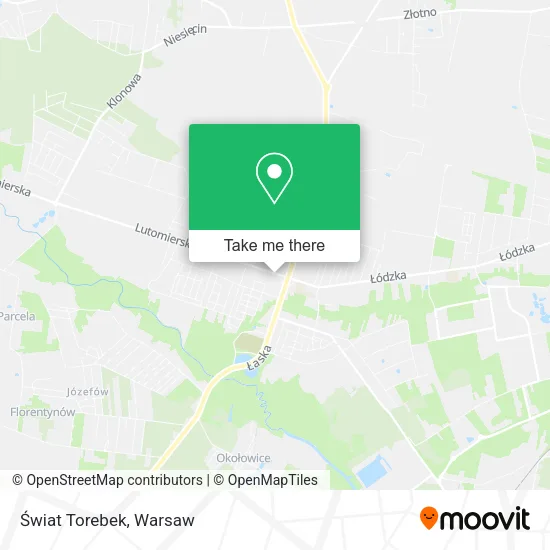 Świat Torebek map