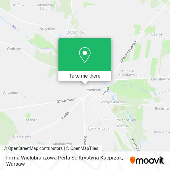 Firma Wielobranżowa Perła Sc Krystyna Kacprzak map