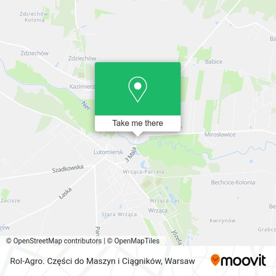 Rol-Agro. Części do Maszyn i Ciągników map