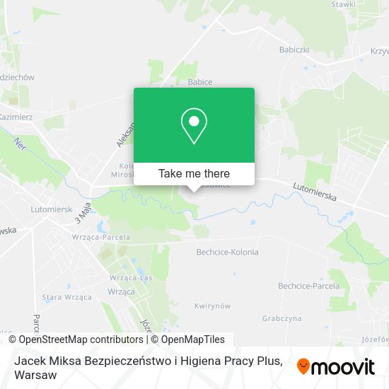 Jacek Miksa Bezpieczeństwo i Higiena Pracy Plus map