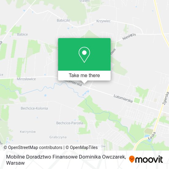 Mobilne Doradztwo Finansowe Dominika Owczarek map