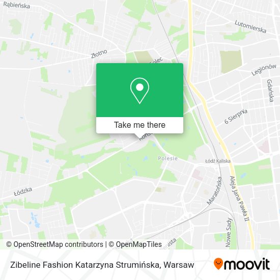 Zibeline Fashion Katarzyna Strumińska map