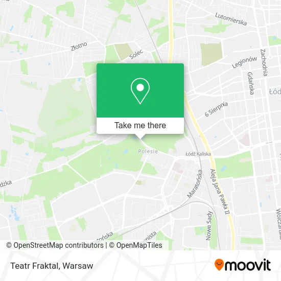 Карта Teatr Fraktal