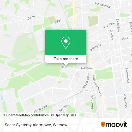 Карта Secar Systemy Alarmowe