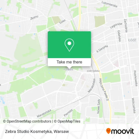 Карта Zebra Studio Kosmetyka