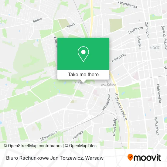 Карта Biuro Rachunkowe Jan Torzewicz