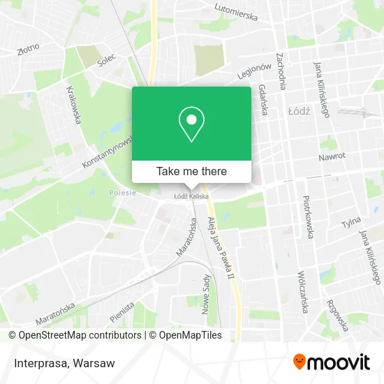 Карта Interprasa