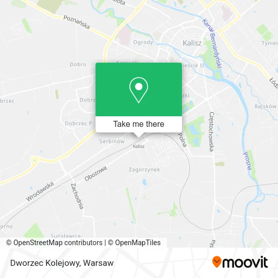 Карта Dworzec Kolejowy
