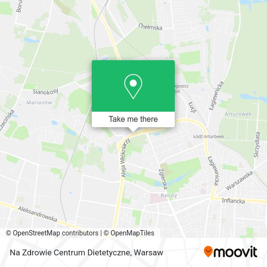 Na Zdrowie Centrum Dietetyczne map