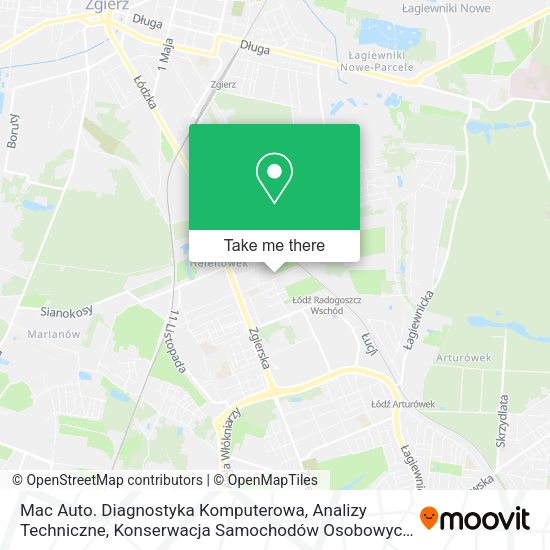 Mac Auto. Diagnostyka Komputerowa, Analizy Techniczne, Konserwacja Samochodów Osobowych, Dostawczyc map