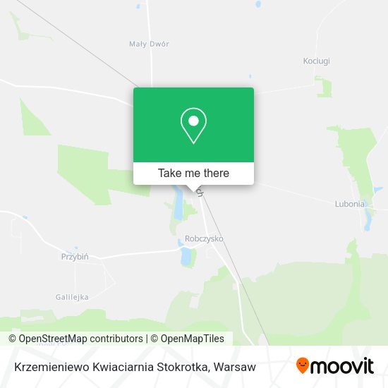 Krzemieniewo Kwiaciarnia Stokrotka map