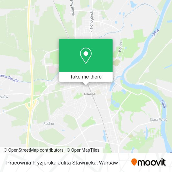 Pracownia Fryzjerska Julita Stawnicka map