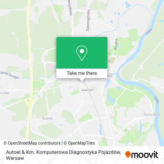 Карта Autoel & Km. Komputerowa Diagnostyka Pojazdów