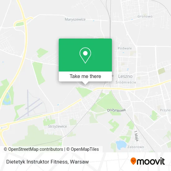 Карта Dietetyk Instruktor Fitness