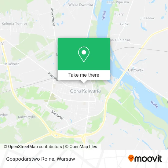 Карта Gospodarstwo Rolne