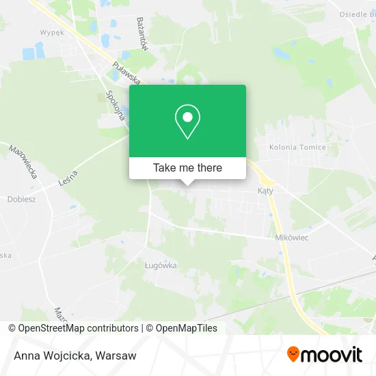 Anna Wojcicka map
