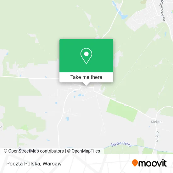 Карта Poczta Polska