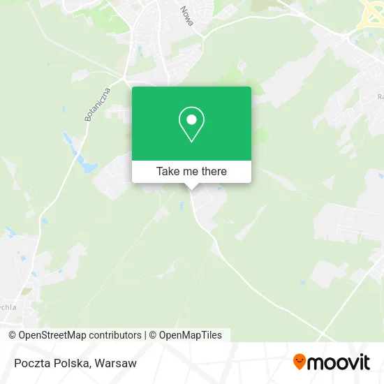 Poczta Polska map