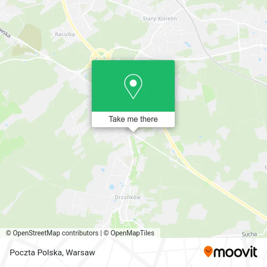 Poczta Polska map