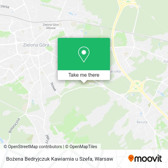 Bożena Bedryjczuk Kawiarnia u Szefa map