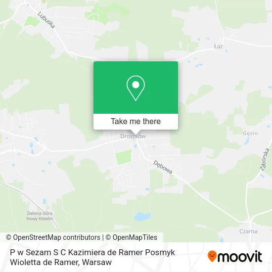 P w Sezam S C Kazimiera de Ramer Posmyk Wioletta de Ramer map