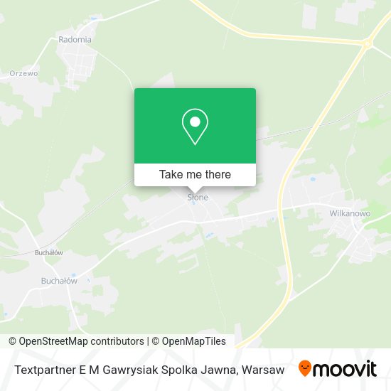 Textpartner E M Gawrysiak Spolka Jawna map