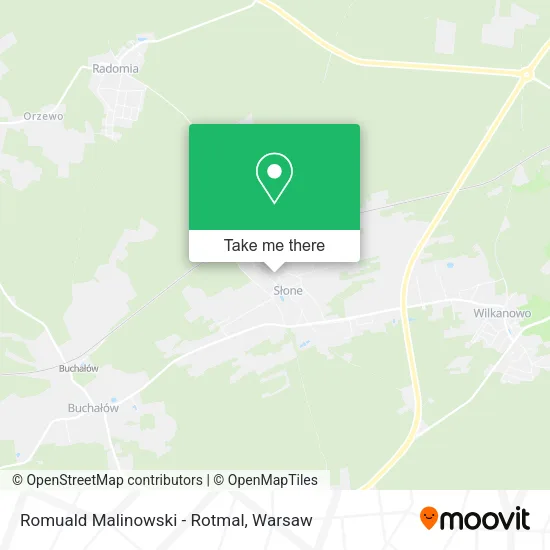 Карта Romuald Malinowski - Rotmal