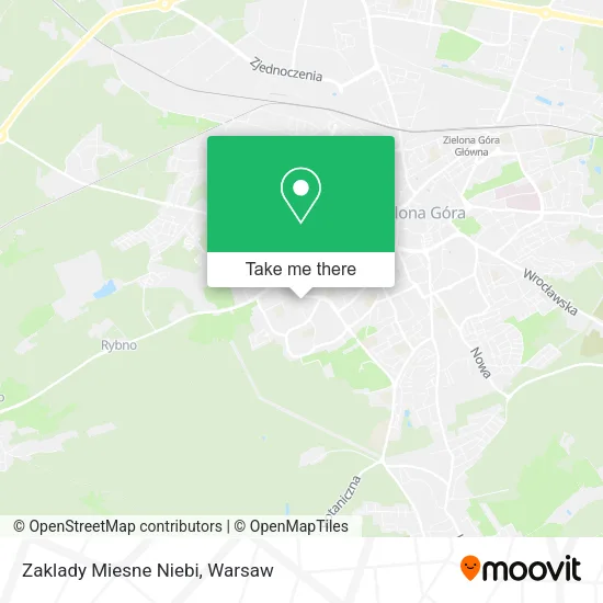 Zaklady Miesne Niebi map