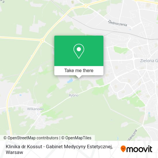 Klinika dr Kossut - Gabinet Medycyny Estetycznej map