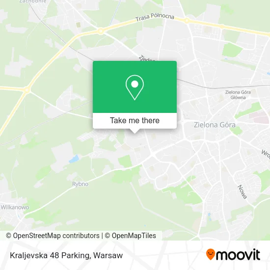 Kraljevska 48 Parking map