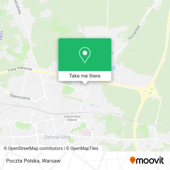 Poczta Polska map