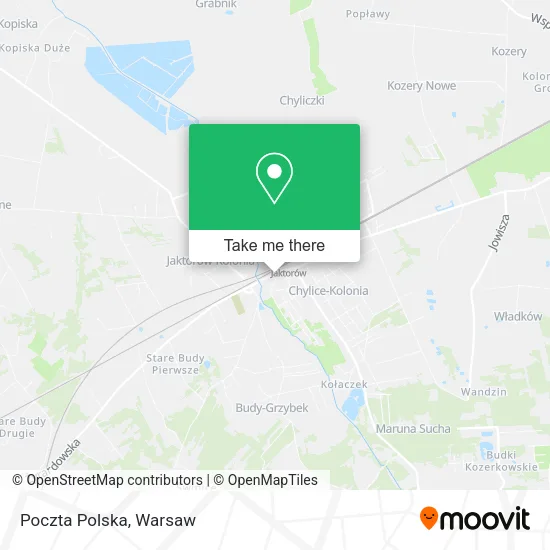 Poczta Polska map