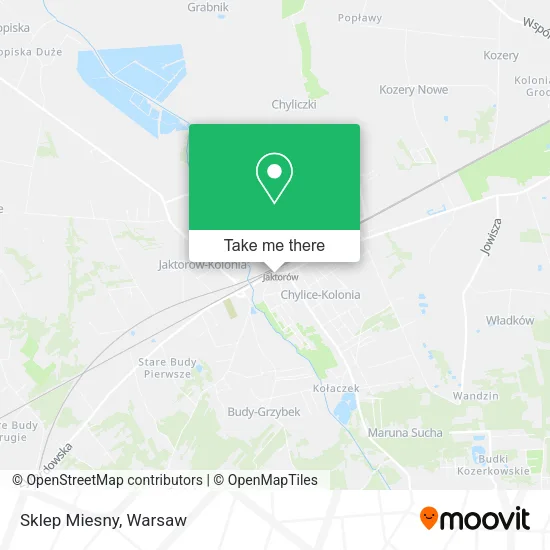 Карта Sklep Miesny