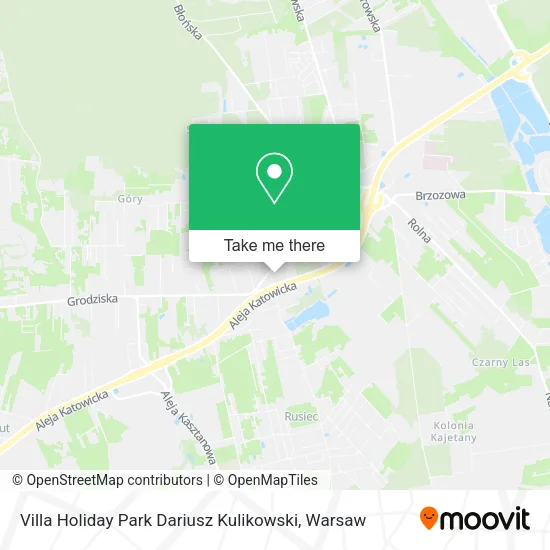 Карта Villa Holiday Park Dariusz Kulikowski