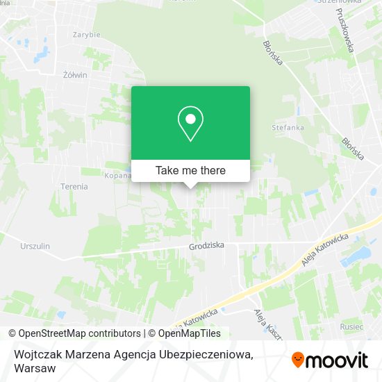 Wojtczak Marzena Agencja Ubezpieczeniowa map