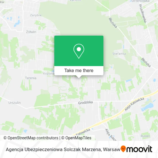 Agencja Ubezpieczeniowa Solczak Marzena map