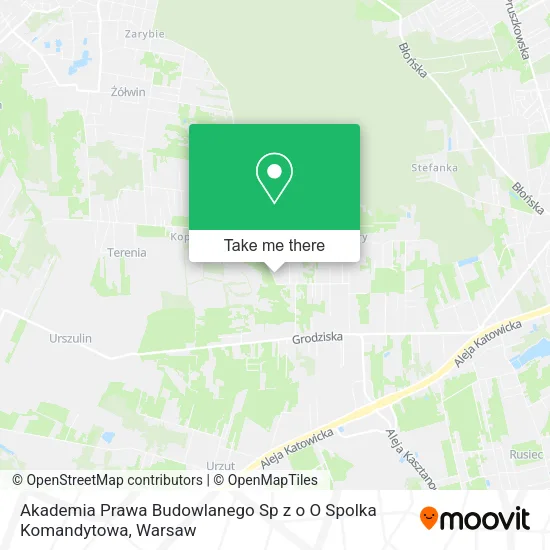 Akademia Prawa Budowlanego Sp z o O Spolka Komandytowa map