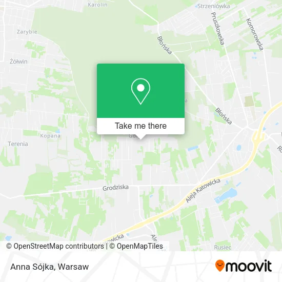 Anna Sójka map
