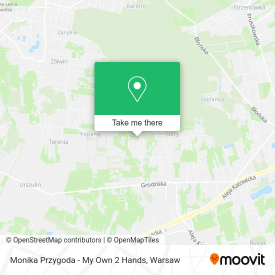 Monika Przygoda - My Own 2 Hands map