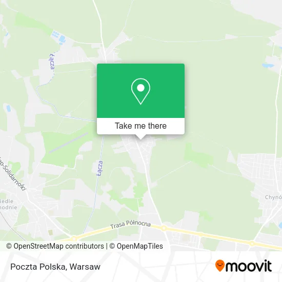 Poczta Polska map