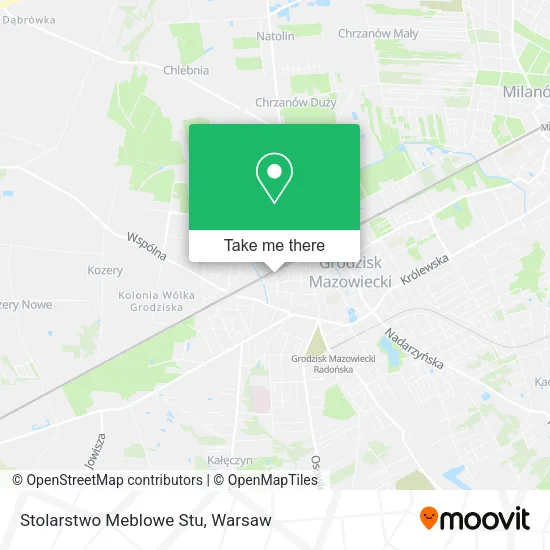 Карта Stolarstwo Meblowe Stu